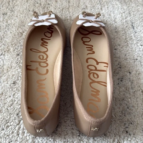 Sam Edelman Ballet Flats with Signature SE Bow Accent Size 7 New Never Worn - Picture 3 of 11